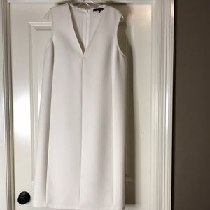 BCBGMAXAZRIA White midi dress